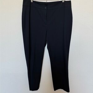 Talbots Heritage Black Ankle Cropped Pants